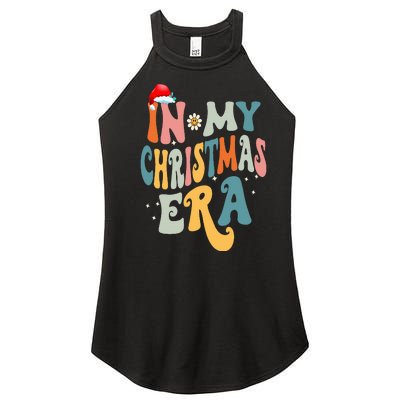 In My Christmas Era Groovy Matching Family Christmas Women's Perfect Tri Rocker Tank