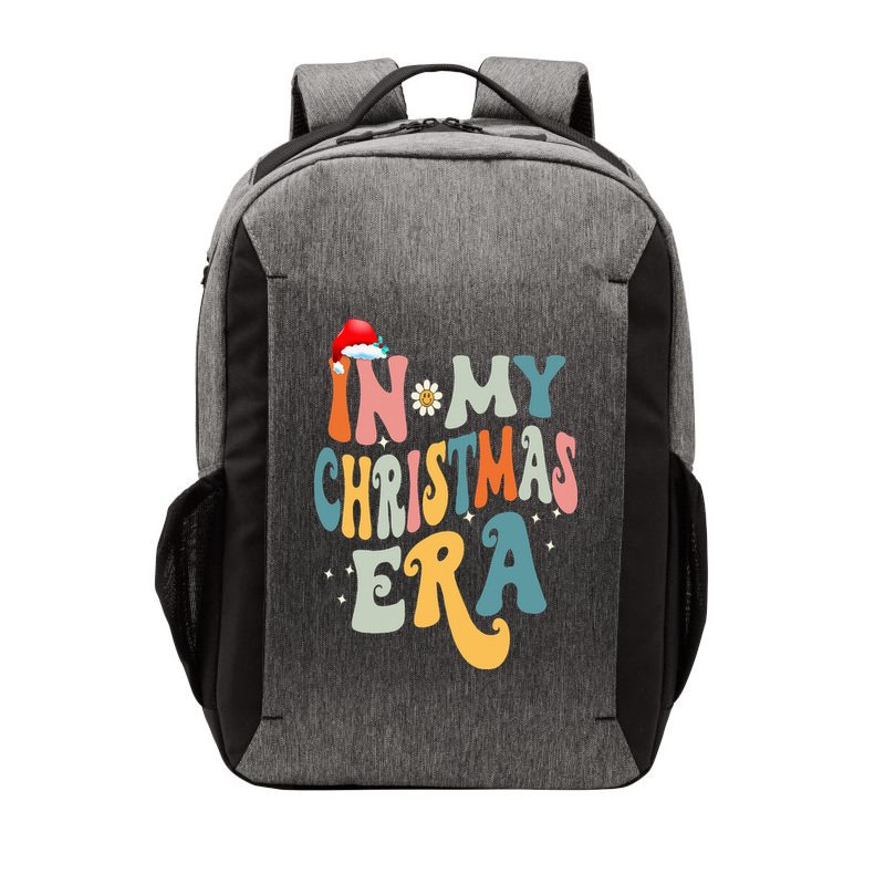 In My Christmas Era Groovy Matching Family Christmas Vector Backpack