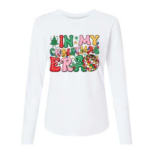 In My Christmas Era Family Matching Merry Christmas 2024 Womens Cotton Relaxed Long Sleeve T-Shirt