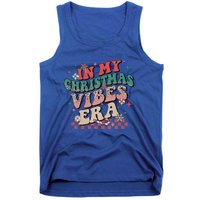 In My Christmas Vibes Era Xmas Groovy Santa Squad Holiday Gift Tank Top