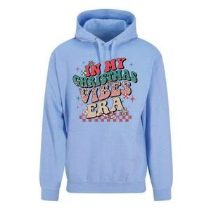 In My Christmas Vibes Era Xmas Groovy Santa Squad Holiday Gift Unisex Surf Hoodie