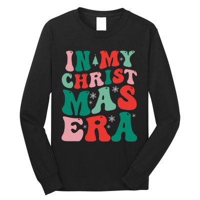 In My Christmas Era Groovy Xmas  Long Sleeve Shirt