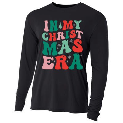 In My Christmas Era Groovy Xmas  Cooling Performance Long Sleeve Crew