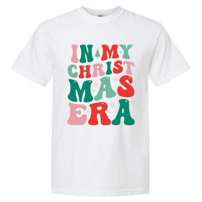 In My Christmas Era Groovy Xmas  Garment-Dyed Heavyweight T-Shirt