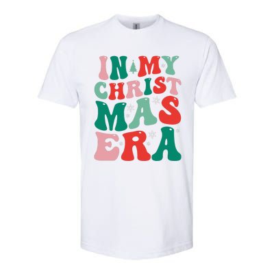 In My Christmas Era Groovy Xmas  Softstyle CVC T-Shirt