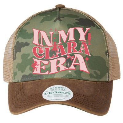 In My Clara Era Nutcracker Ballet Sugar Plum Fairy Groovy Great Gift Legacy Tie Dye Trucker Hat