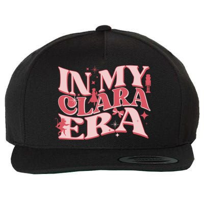 In My Clara Era Nutcracker Ballet Sugar Plum Fairy Groovy Great Gift Wool Snapback Cap