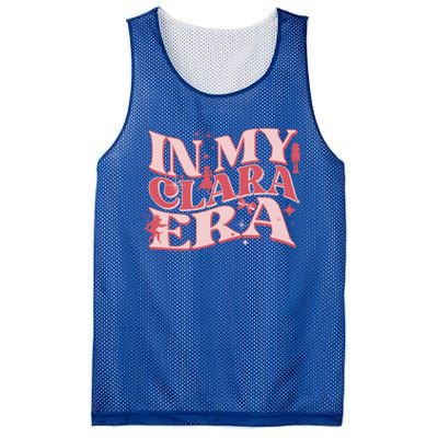 In My Clara Era Nutcracker Ballet Sugar Plum Fairy Groovy Great Gift Mesh Reversible Basketball Jersey Tank