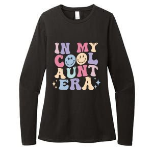 In My Cool Aunt Era Groovy Retro For Auntie Meaningful Gift Womens CVC Long Sleeve Shirt