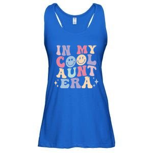 In My Cool Aunt Era Groovy Retro For Auntie Meaningful Gift Ladies Essential Flowy Tank