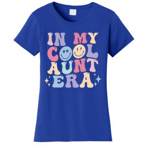 In My Cool Aunt Era Groovy Retro For Auntie Meaningful Gift Women's T-Shirt