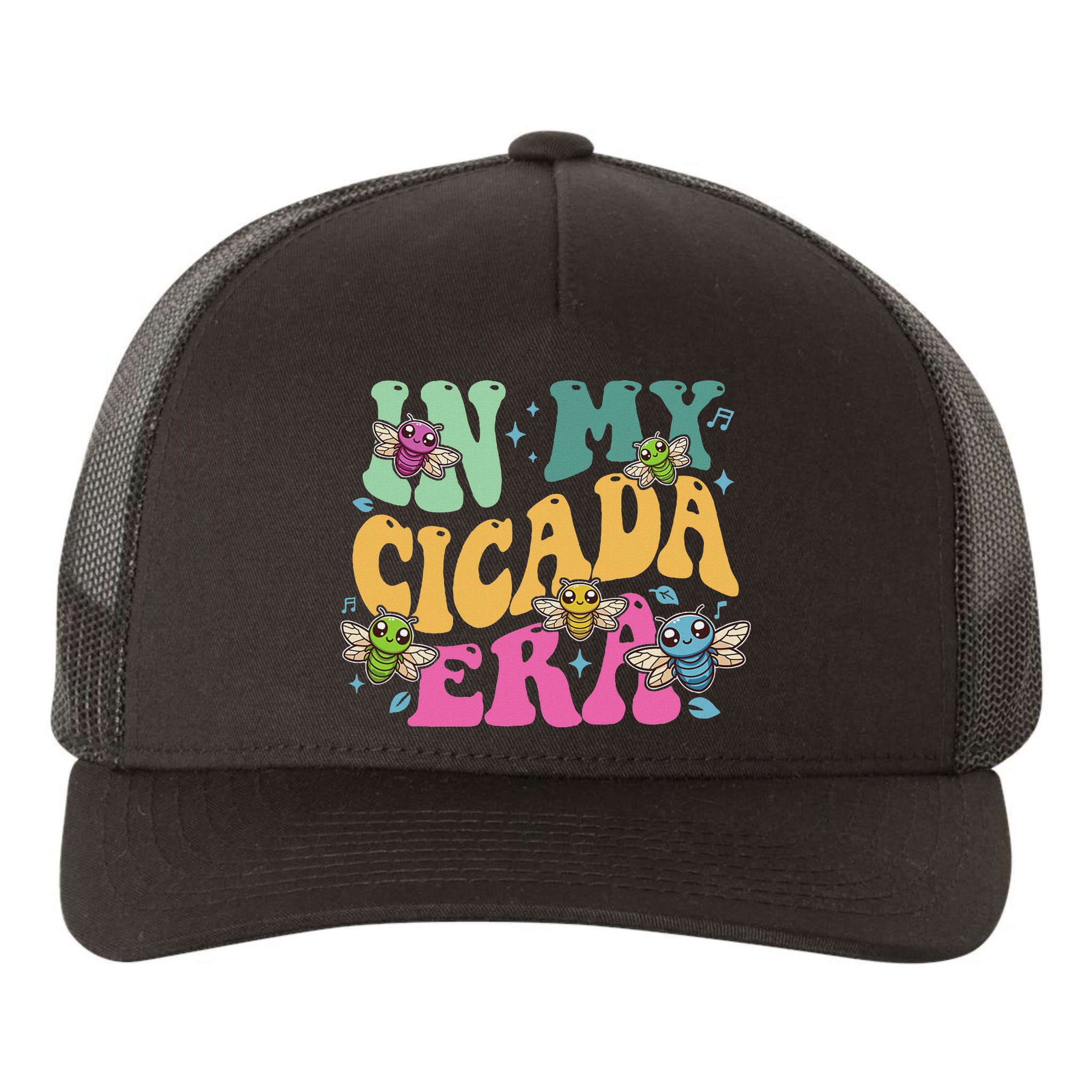 In My Cicada Era Summer 2024 Yupoong Adult 5-Panel Trucker Hat