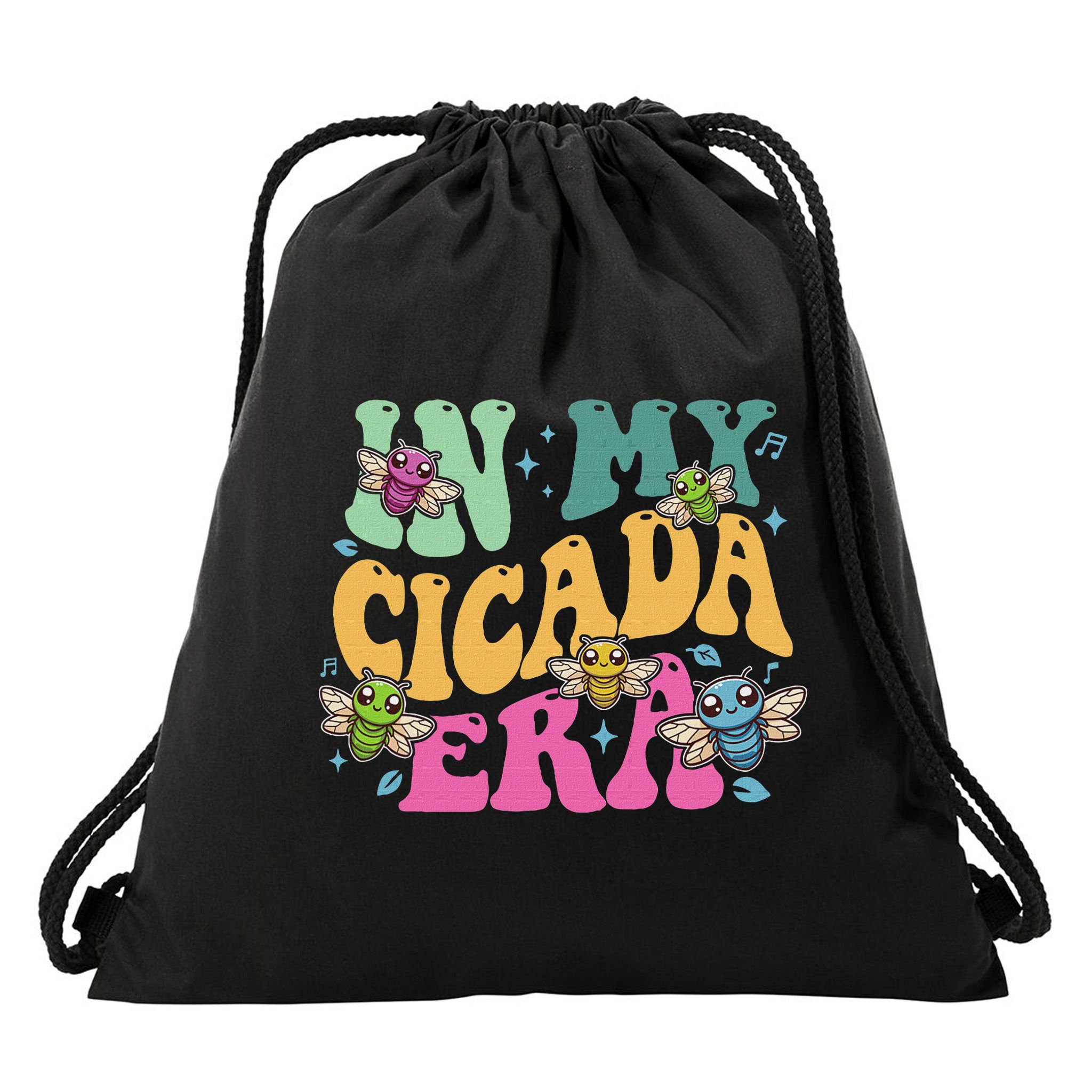 In My Cicada Era Summer 2024 Drawstring Bag