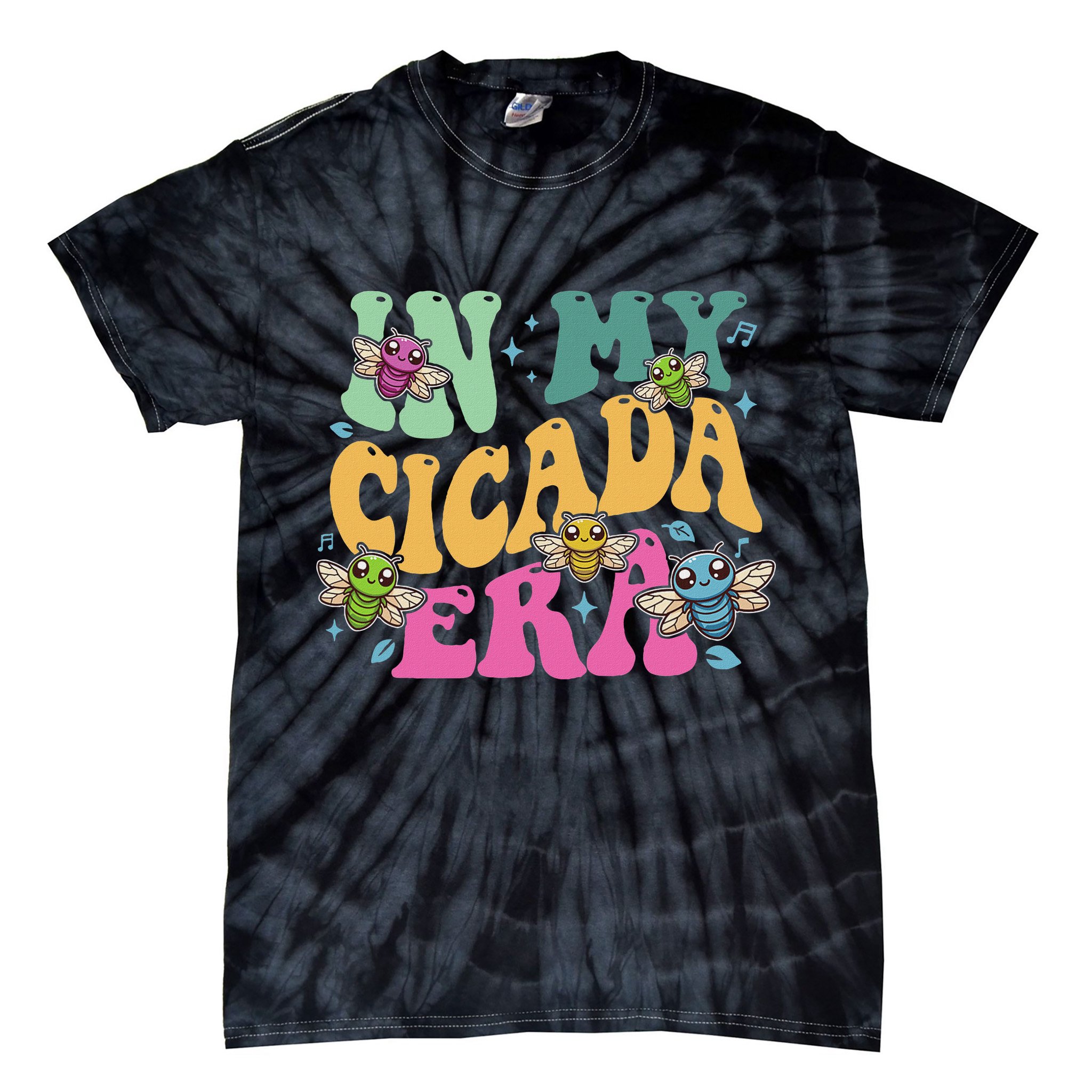 In My Cicada Era Summer 2024 Tie-Dye T-Shirt