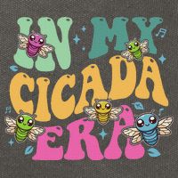 In My Cicada Era Summer 2024 Cotton Canvas Backpack