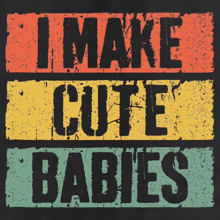 I Make Cute Babies Dad Mom Adult Drive Performance Visor