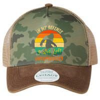 In My Defense I Was Left Unsupervised Gorilla Legacy Tie Dye Trucker Hat
