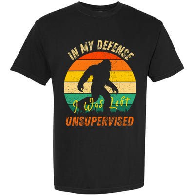 In My Defense I Was Left Unsupervised Gorilla Garment-Dyed Heavyweight T-Shirt