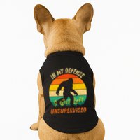 In My Defense I Was Left Unsupervised Gorilla Doggie Tank