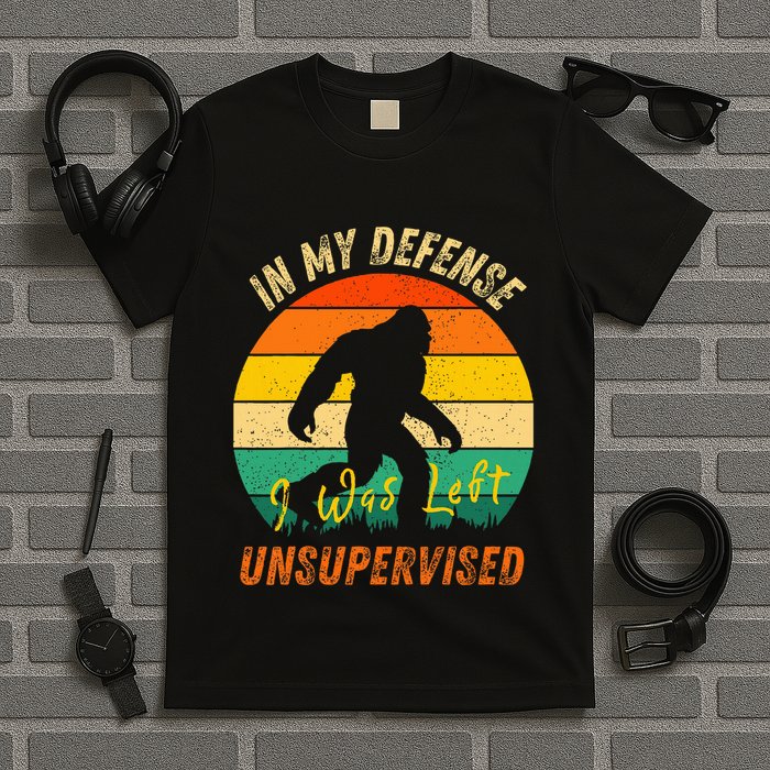 In My Defense I Was Left Unsupervised Gorilla T-Shirt