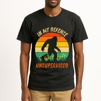 In My Defense I Was Left Unsupervised Gorilla Tall T-Shirt