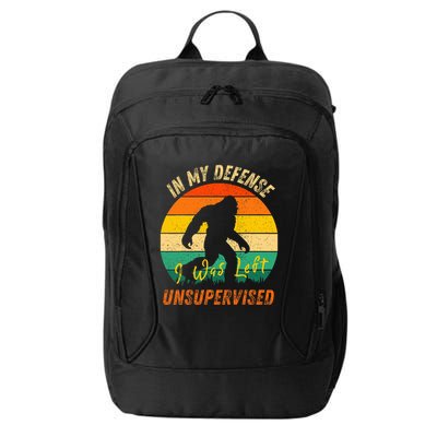 In My Defense I Was Left Unsupervised Gorilla City Backpack
