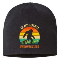 In My Defense I Was Left Unsupervised Gorilla Sustainable Beanie