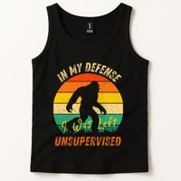 In My Defense I Was Left Unsupervised Gorilla Tank Top