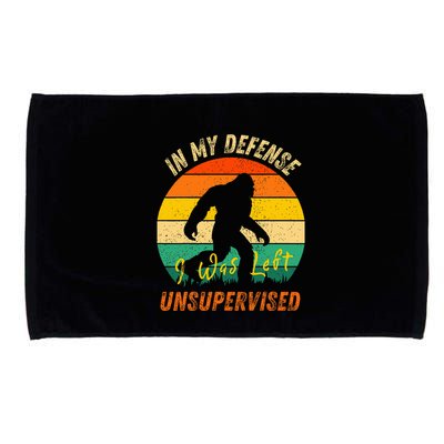 In My Defense I Was Left Unsupervised Gorilla Microfiber Hand Towel