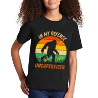 In My Defense I Was Left Unsupervised Gorilla Kids T-Shirt
