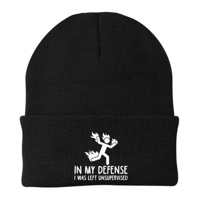 In My Defense I Was Left Unsupervised Beanie