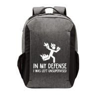 In My Defense I Was Left Unsupervised Vector Backpack