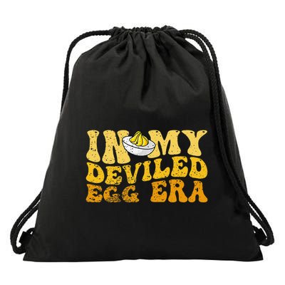 In My Deviled Egg Era Drawstring Bag