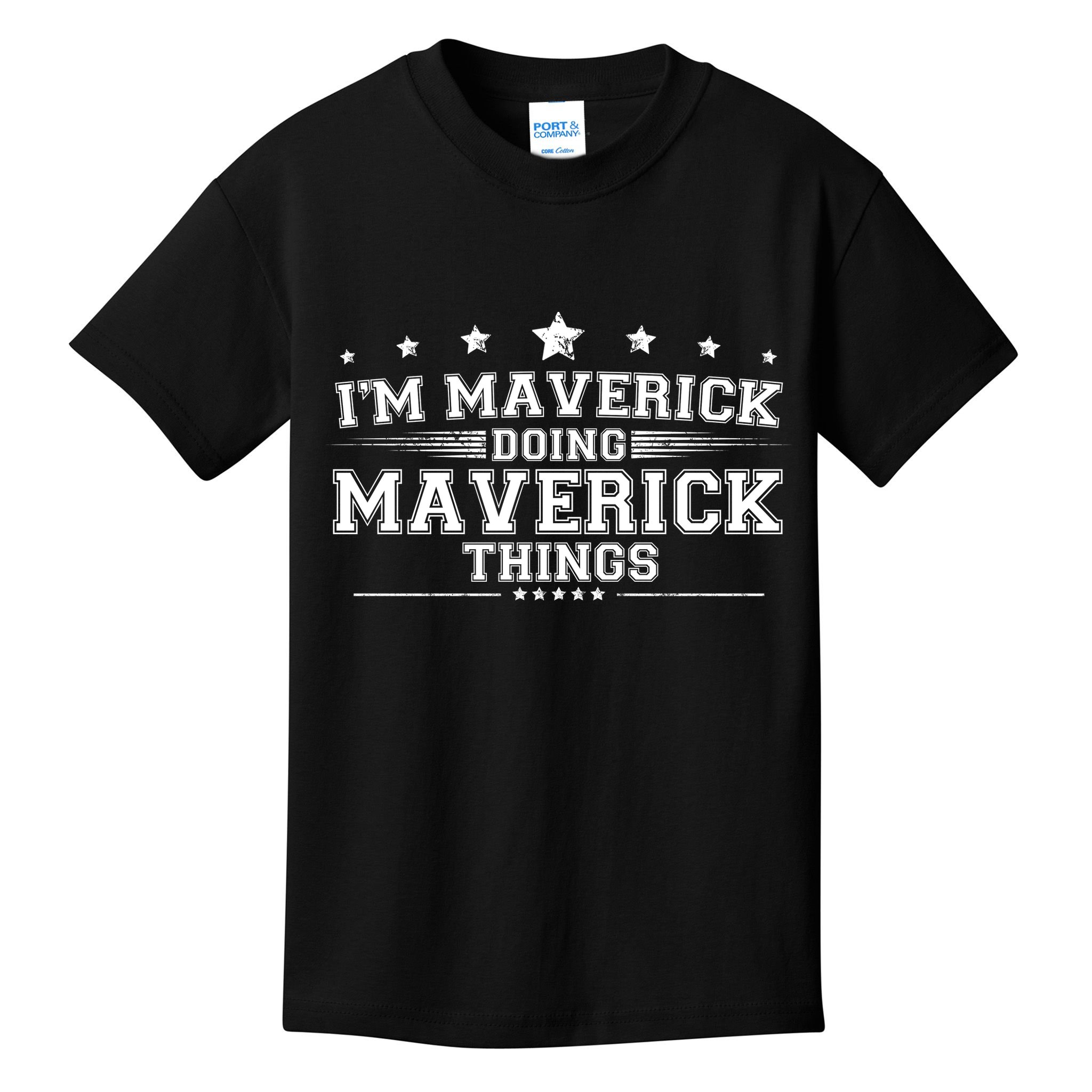 Im Maverick Doing Maverick Things Kids T-Shirt