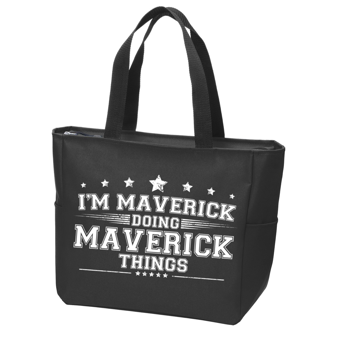Im Maverick Doing Maverick Things Zip Tote Bag