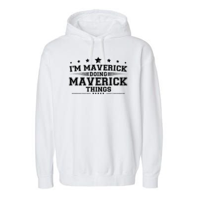 Im Maverick Doing Maverick Things Garment-Dyed Fleece Hoodie