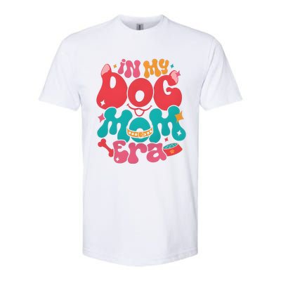 In My Dog Mom Era Funny Dog Lover Softstyle® CVC T-Shirt