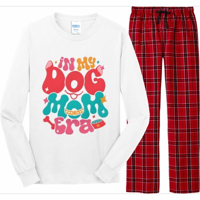 In My Dog Mom Era Funny Dog Lover Long Sleeve Pajama Set