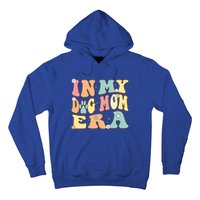 In My Dog Mom Era For Dog Mama Lover Christmas Groovy Retro Cool Gift Hoodie