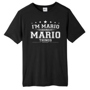 Im Mario Doing Mario Things Tall Fusion ChromaSoft Performance T-Shirt