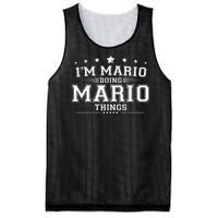 Im Mario Doing Mario Things Mesh Reversible Basketball Jersey Tank