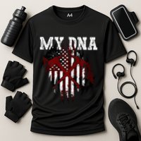 In My Dna Ripped Design Braveheart Firefighters Cooling Performance Crew T-Shirt