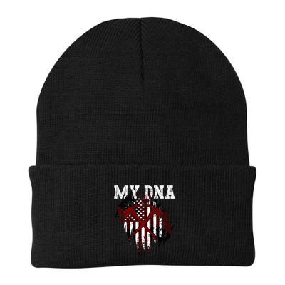 In My Dna Ripped Design Braveheart Firefighters Beanie