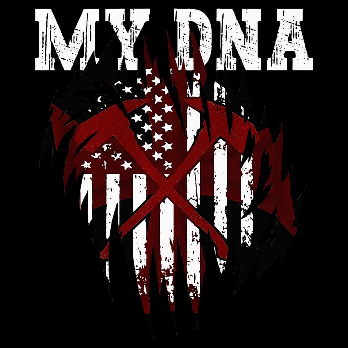 In My Dna Ripped Design Braveheart Firefighters Zip Tote Bag