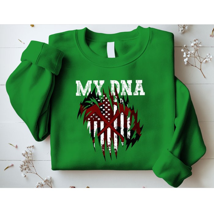 In My Dna Ripped Design Braveheart Firefighters Sweatshirt