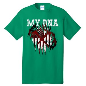 In My Dna Ripped Design Braveheart Firefighters Tall T-Shirt