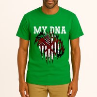 In My Dna Ripped Design Braveheart Firefighters Tall T-Shirt