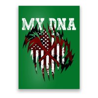 In My Dna Ripped Design Braveheart Firefighters Poster