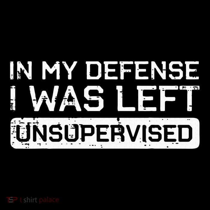 In My Defense I Was Left Unsupervised Funny Saying Mesh Reversible Basketball Jersey Tank