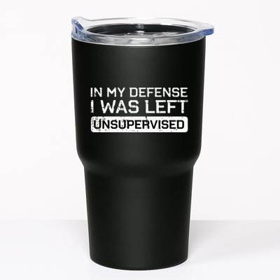 In My Defense I Was Left Unsupervised Funny Saying Tumbler